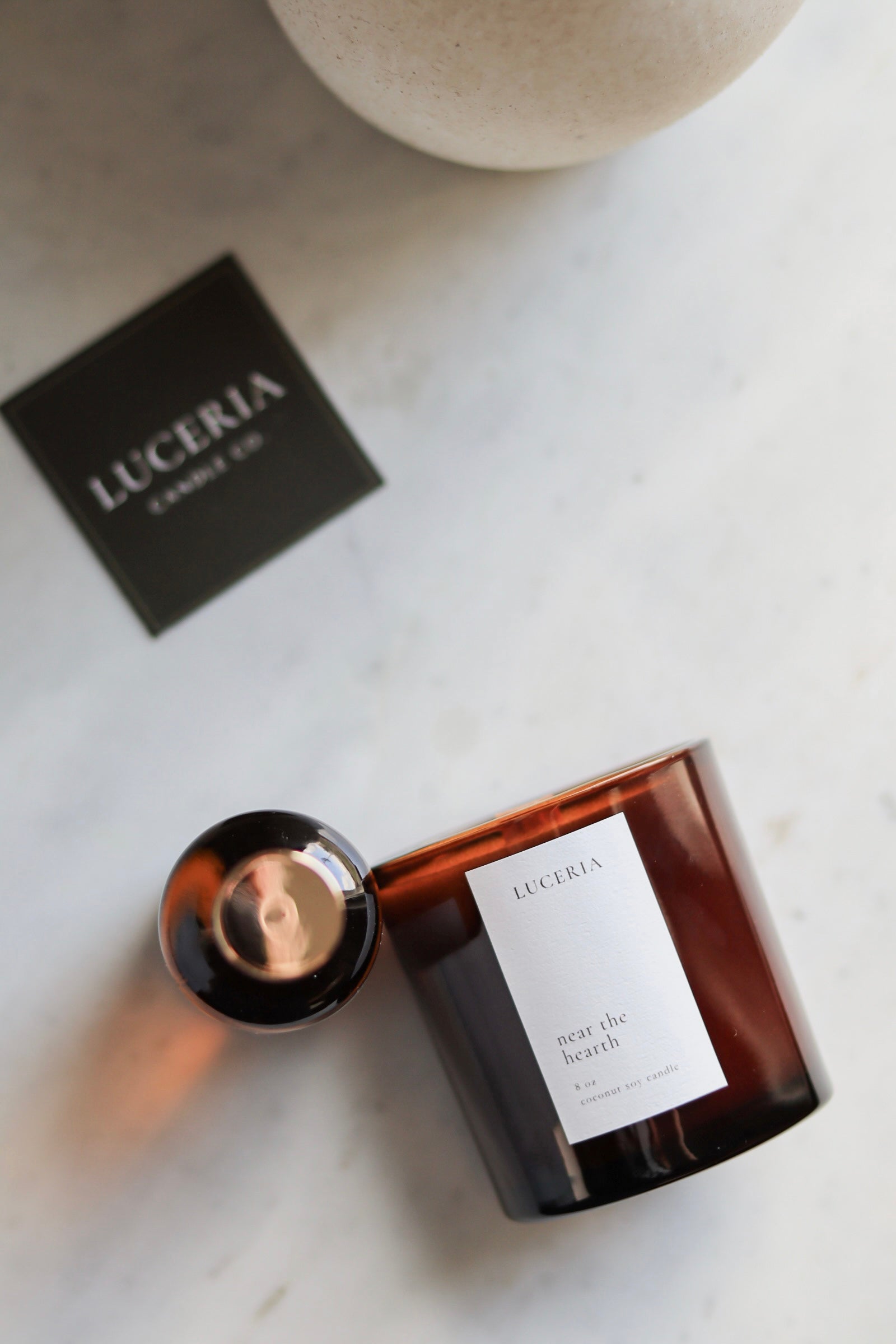 Discover Luceria's Earthen Candles – gentle, room-filling scents crafted for sensitive homes. Clean, grounding and inspired by nature's quiet moments.