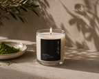 Minimal Candle Label Template | Editable Canva Template