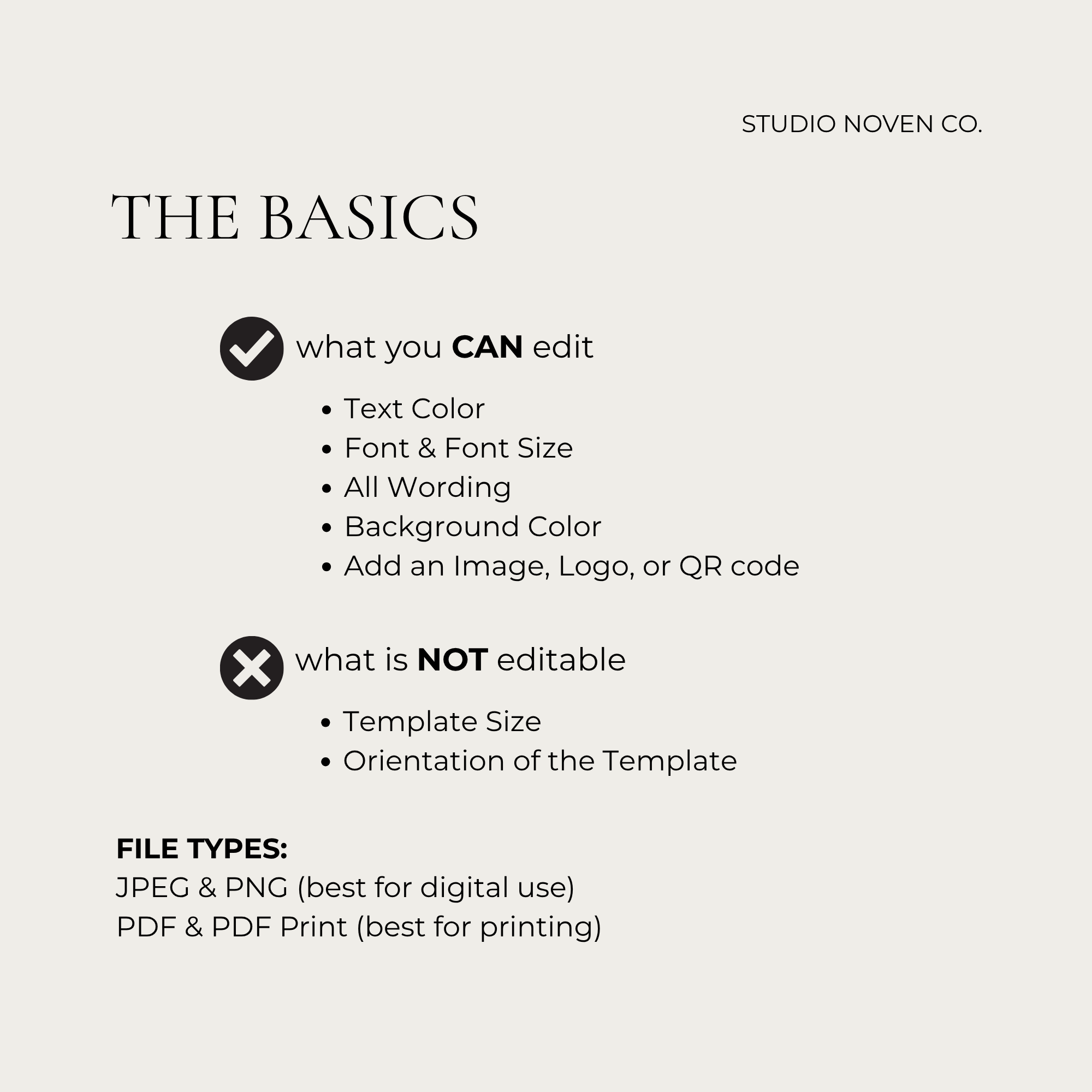 Modern Facial Serum Label Template | Editable Canva Template