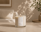 Minimal Candle Label Template | Editable Canva Template