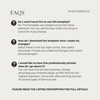 Modern Facial Serum Label Template | Editable Canva Template