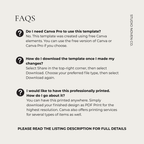 Modern Candle Label Template | Editable Canva Template
