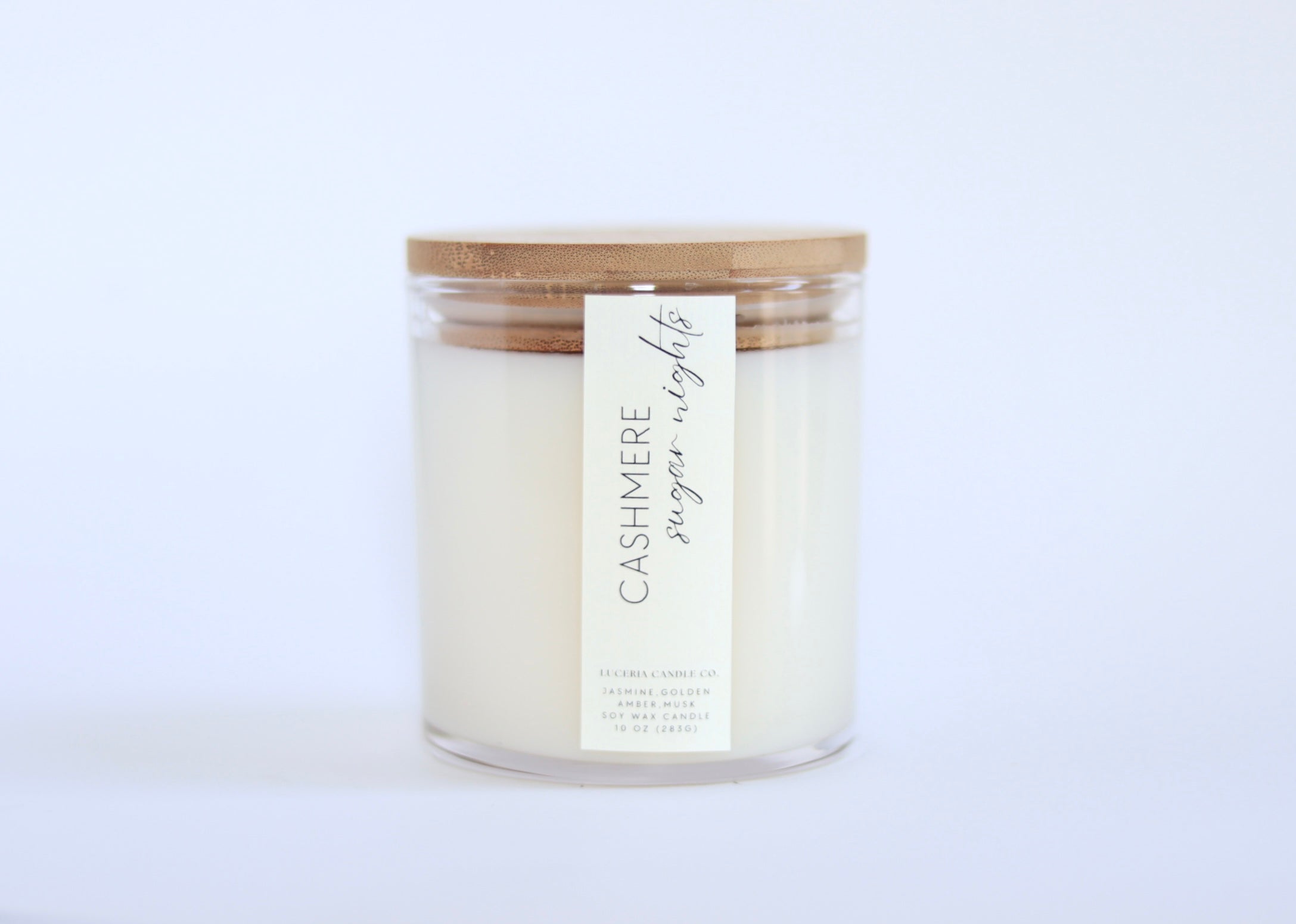 Cashmere Sugar Soy Wax Candle