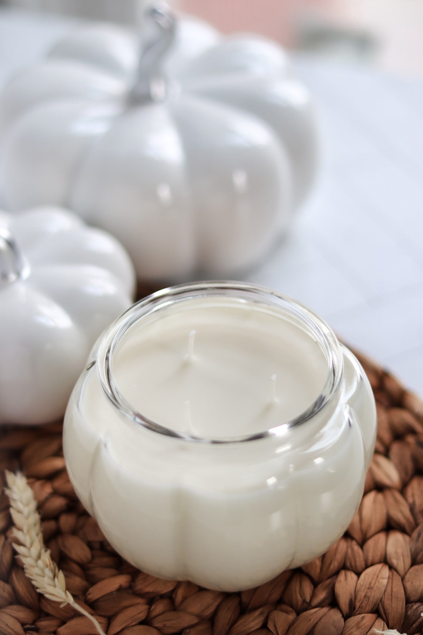 Pumpkin Jar | Fall Scents Collection | Coconut Soy Candles - Luceria Candle Co.