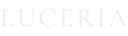 Brand name 'LUCERIA' in a stylized font on a white background