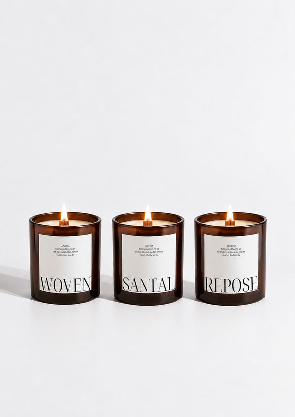 Full-Size Balance Bundle | Three 10 oz Candles