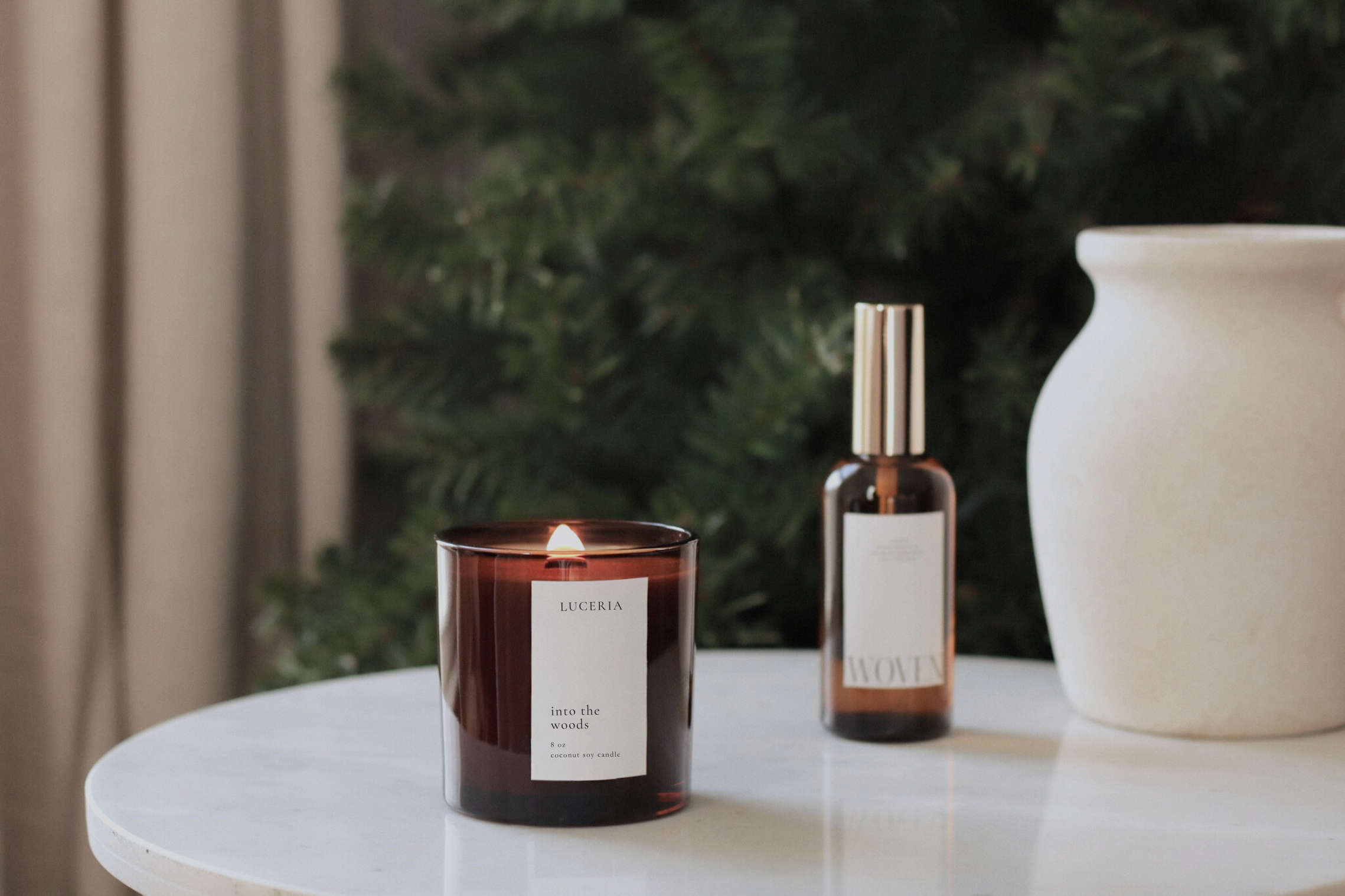 Luceria Candle Co. earth-inspired fragrances for people sensitive to scents